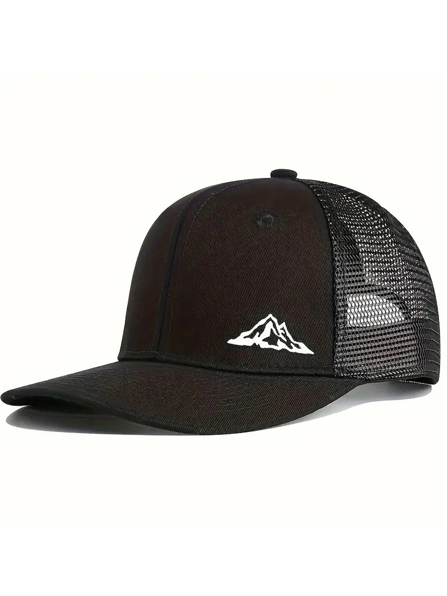 Da Shan Printed Baseball Hat Richardson Micro Bend Outdoor Mesh Sunshade Breathable Mesh Hat
