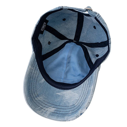Hot Sale Unisex Baseball Cap Camo Style High Quality Hole Design Denim Cap Men Women Outdoor Camping Hiking Hats