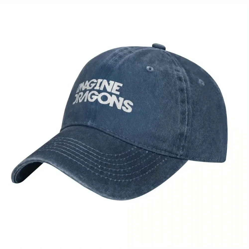 2025 Summer Imagine Dragons Wash Baseball Caps Men's and Women's Hip Hop Hat Washes Are Perfect for Camping and Everyday Wear