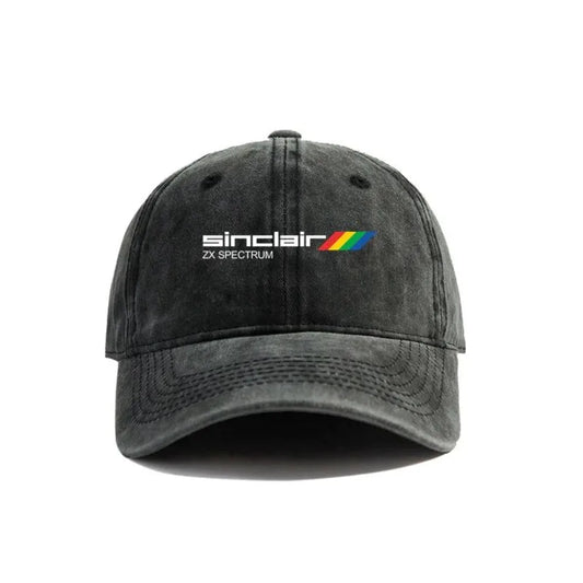 2025 Sinclair ZX Spectrum Baseball Caps Distressed Hats Cap Men Women Retro Outdoor Summer Adjustable Hat Outdoor Sun Protection