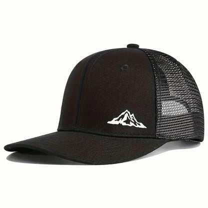 Da Shan Printed Baseball Hat Richardson Micro Bend Outdoor Mesh Sunshade Breathable Mesh Hat