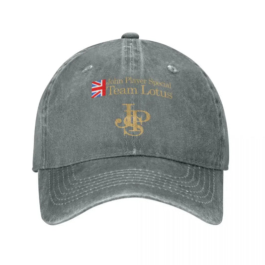 Ayrton Senna John Player Special Team Lotus Baseball Cap Classic Distressed Washed Sun Cap Outdoor Summer Gift Caps Hat