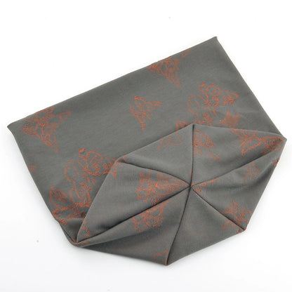 Women's Two-Tone Sheer Knit Butterfly Hollow-Out Beanie Hat Ladies Spring Autumn Soft Breathable Sports Casual Bonnet Cap