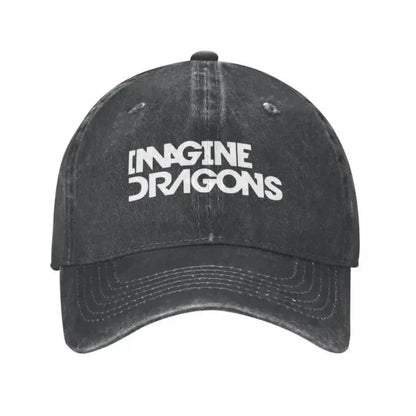 2025 Summer Imagine Dragons Wash Baseball Caps Men's and Women's Hip Hop Hat Washes Are Perfect for Camping and Everyday Wear