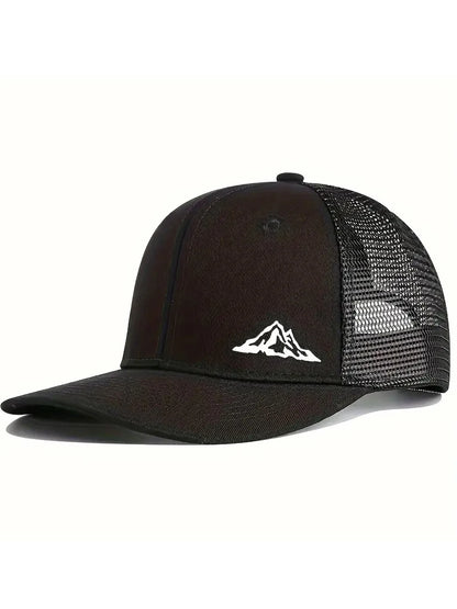 Da Shan Printed Baseball Hat Richardson Micro Bend Outdoor Mesh Sunshade Breathable Mesh Hat