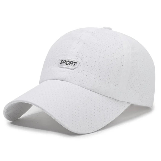 Ultra-Breathable Quick Dry Mesh Baseball Cap - Versatile Summer Sports Hat for Men & Women - Ideal for Outdoor Adventures