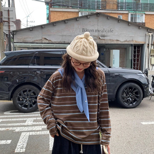 1pc women Fashionable Beanie,Elegant Leisure Faction portable Breathable Knitted Cap,Suitable for Vacation travel outdoors wear