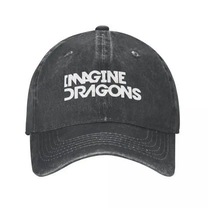 2025 Summer Imagine Dragons Wash Baseball Caps Men's and Women's Hip Hop Hat Washes Are Perfect for Camping and Everyday Wear