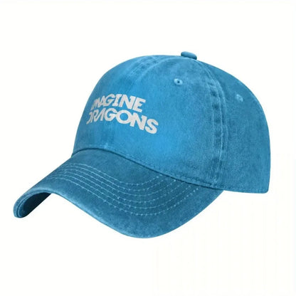 2025 Summer Imagine Dragons Wash Baseball Caps Men's and Women's Hip Hop Hat Washes Are Perfect for Camping and Everyday Wear