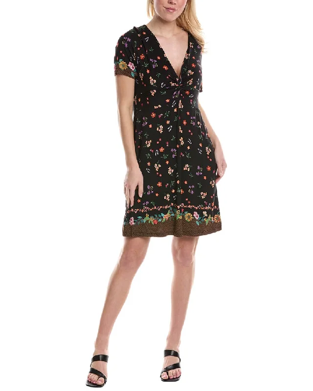 Great Deals Johnny Was Nani Twist Front Swing Midi Dress