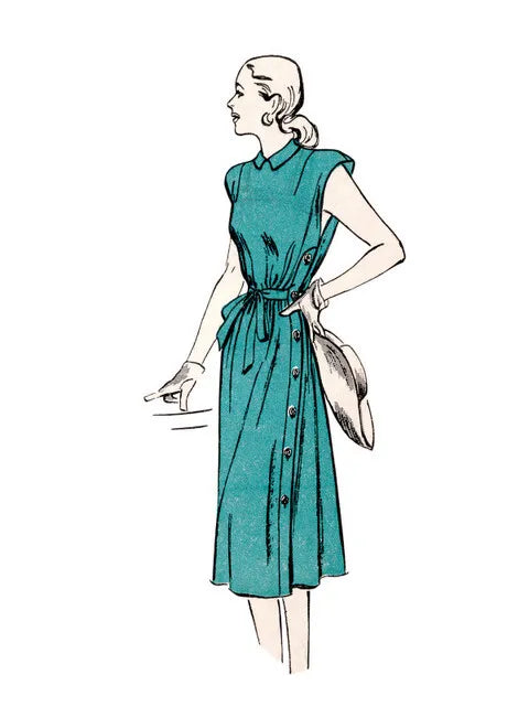 Massive Deals Butterick Vintage Dress B6889