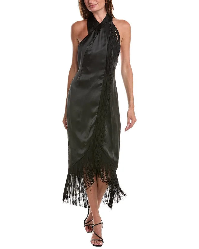 Bargain Prices BCBGMAXAZRIA Fringe Cocktail Dress