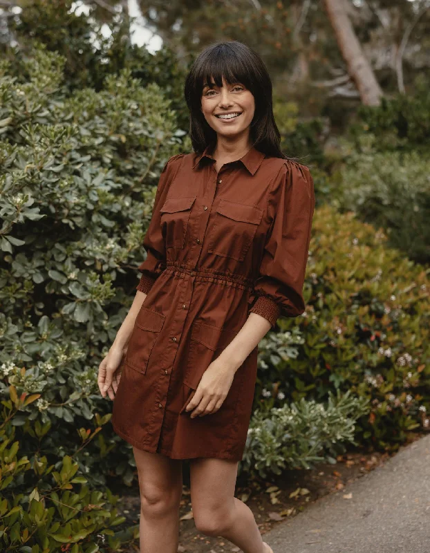 Price Reduction Avery Utility Dress in Espresso