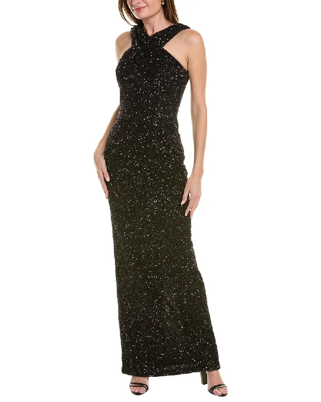 Overstock Teri Jon by Rickie Freeman Sequin Gown