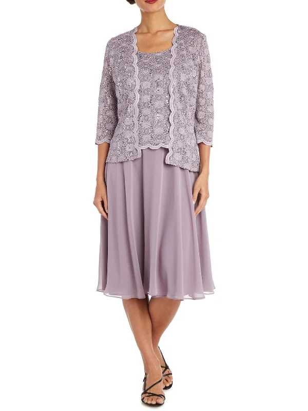 Limited Availability Womens Lace Sequined Cocktail and Party Dress