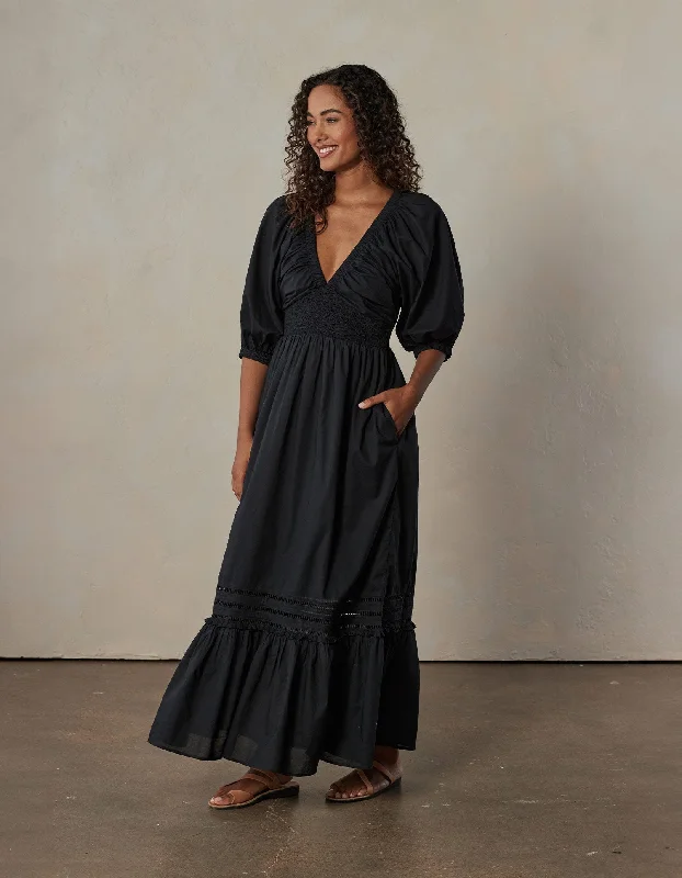 Unmissable Offer Isla Maxi Dress in Black