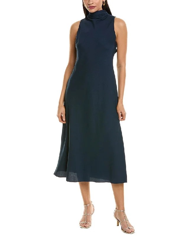 Special Discount Ted Baker Cowl Neck Midi Slip Dress