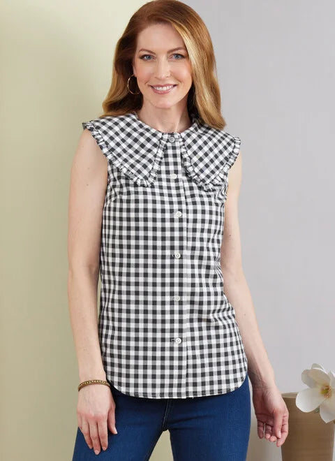 Don't Wait Butterick Tops B6895