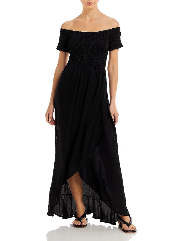 Exclusive Deal Cheyenne Womens Smocked Long Maxi Dress