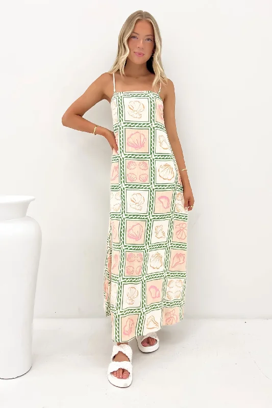 Low Prices Keegan Midi Dress Coastal