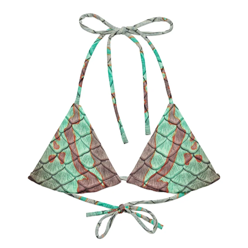 Super Sale The Nautilus Recycled String Bikini Top