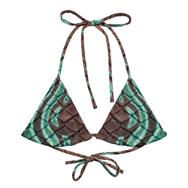 Price Drop Alert Song of the Sea Recycled String Bikini Top