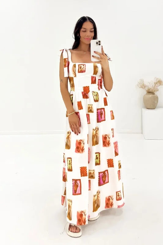 Act Fast Kelea Maxi Dress Holiday